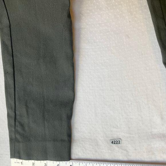 J.Crew Women Dress Pants Ryder  size 0 US Gray Mid Rise Slim Leg - Picture 5 of 9